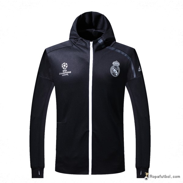 Sudaderas Con Capucha Real Madrid 2016/17 Negro